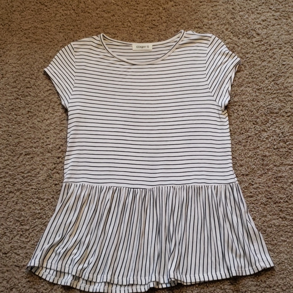 🔥BOGO🔥 peplum tee